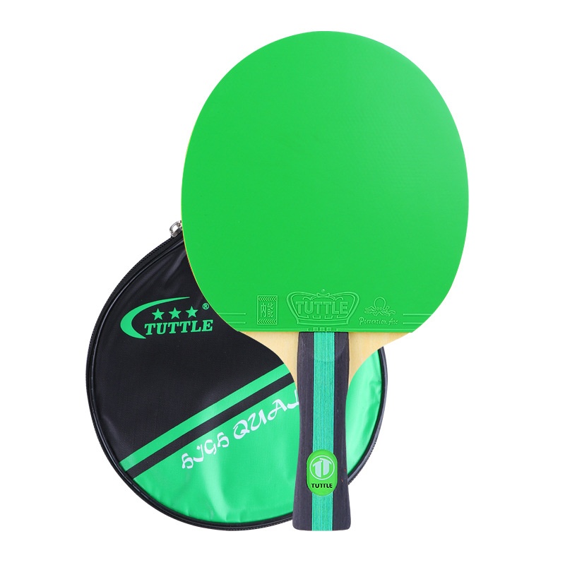 Vibrant Pure Wood Single Racket Cover - Professional High Elastic Long Handle Horizontal - Image 19