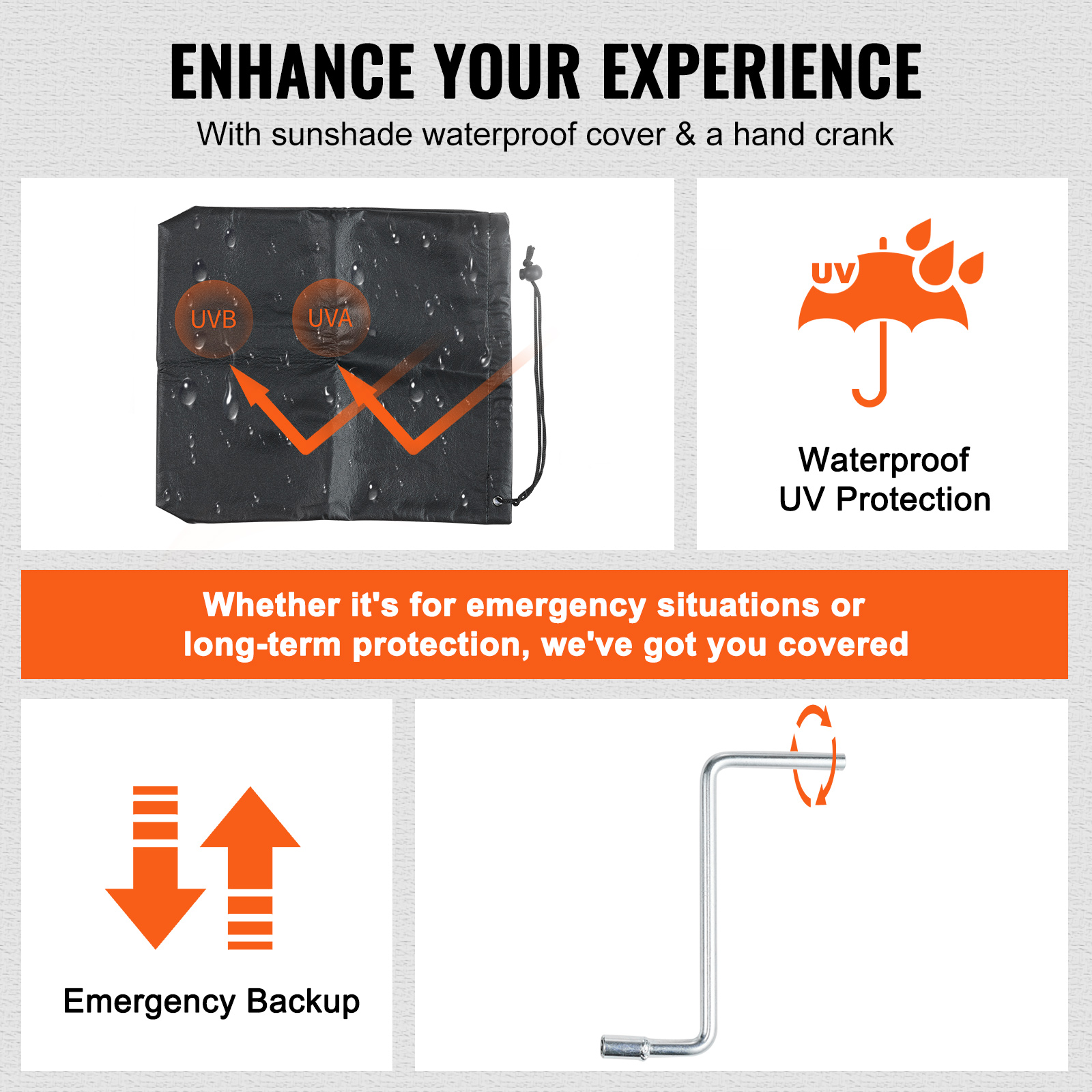 VEVOR Electric Trailer Jack - 4000 Lbs Power Tongue Jack, 9.84"-33.85" Height Range, Waterproof Cover for RV, Horse, Utility, and Yacht Trailers - Image 7