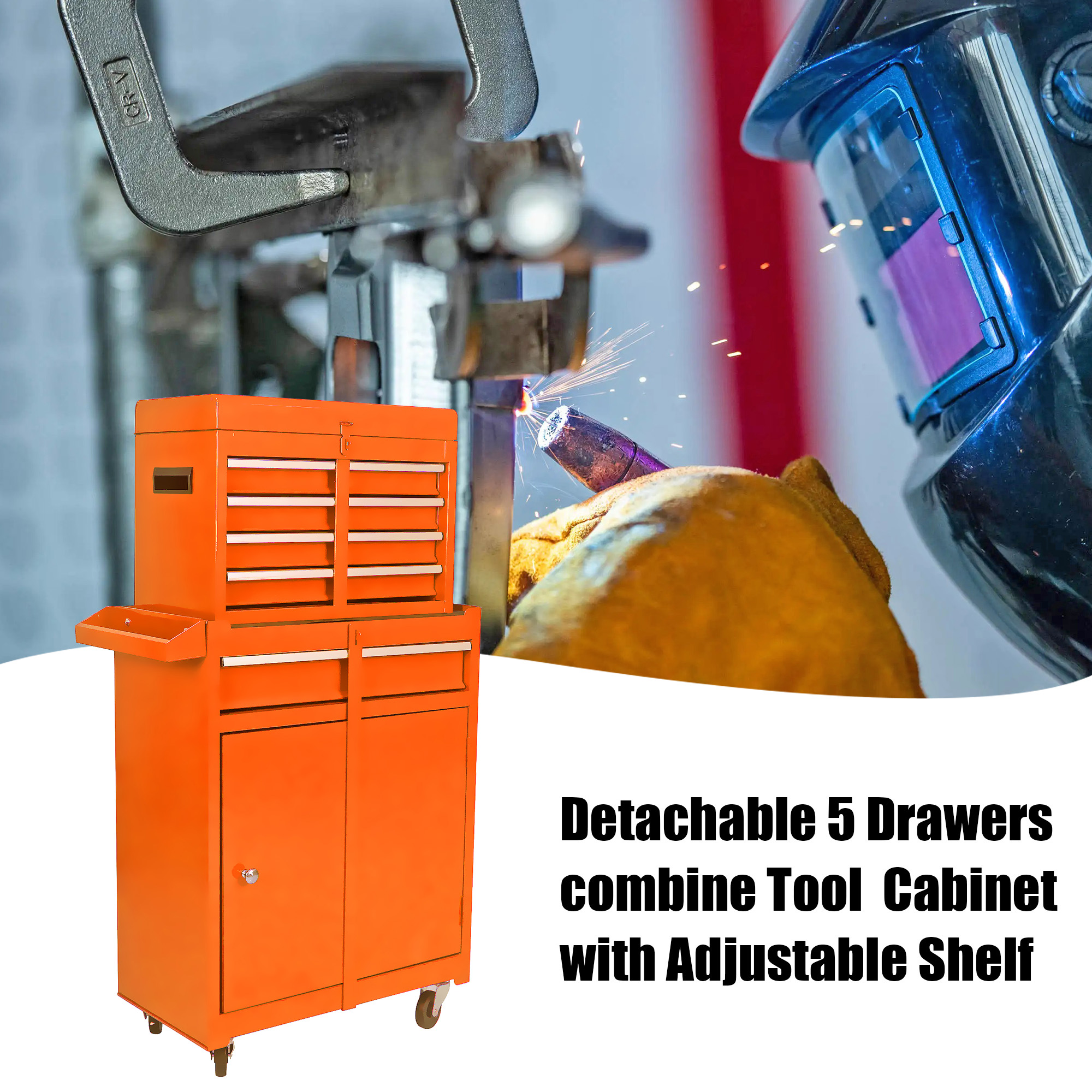 Durable Metal Tool Storage Cabinets for Organized Workspaces - Image 17