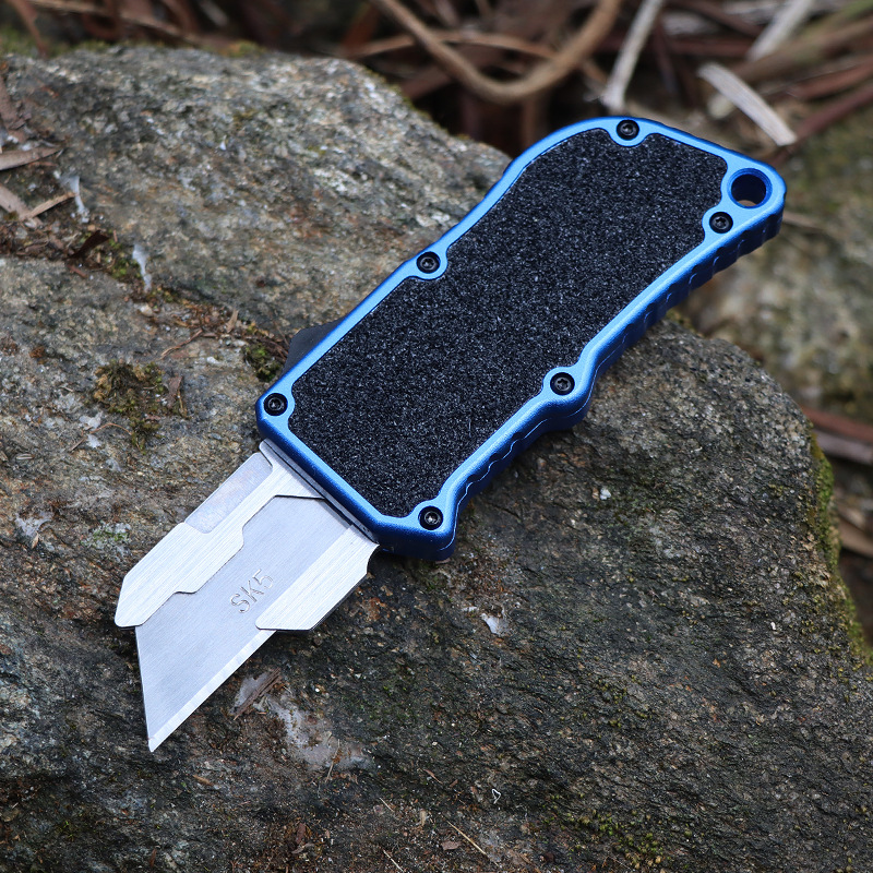 Alloy Outdoor Folding Knife with Removable Blade for Versatile Use - Image 16