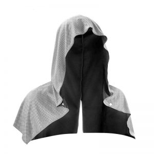 Ultra-Quick Drying Sports Towel - U-shaped Hoodie Cooling Towel for Sun Protection at the Beach, Perfect for Camping, Gym, Swimming, Running, and Yoga