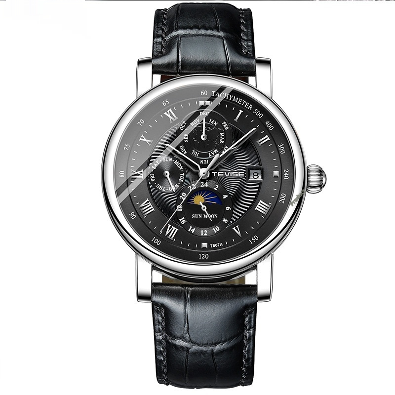 Stylish Automatic Mechanical Casual Men's Tourbillon Watch