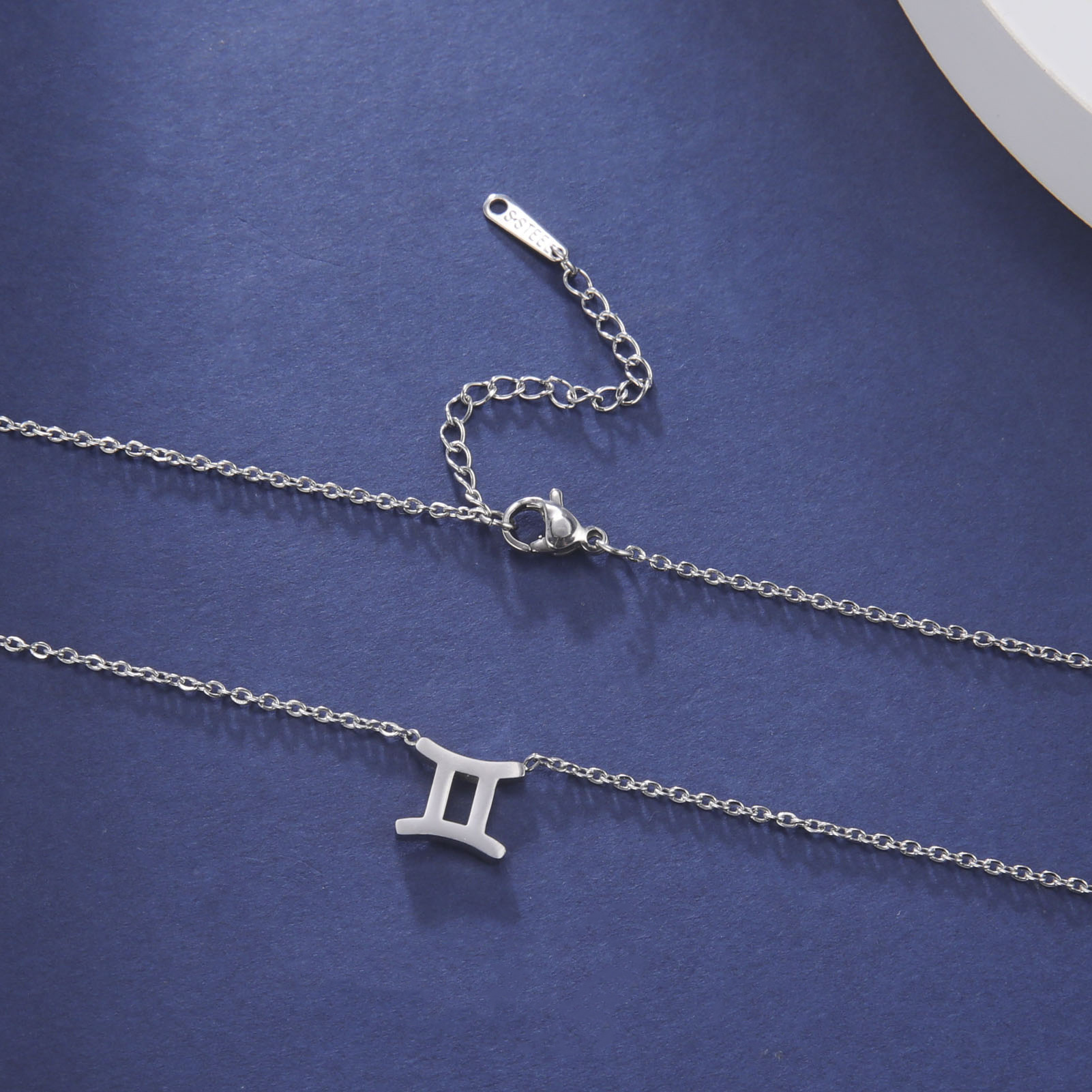 Unique Titanium Steel Zodiac Constellation Pendant Necklace for Every Style - Image 26