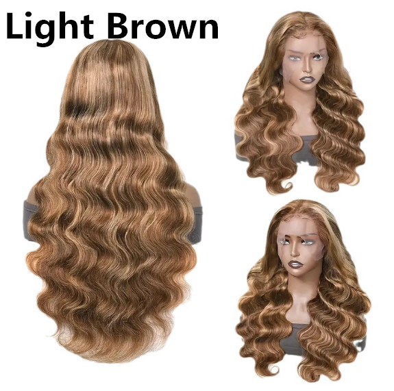 Medium Large Front Lace Wig with Long Curly Waves - Full-Head Style - Image 3