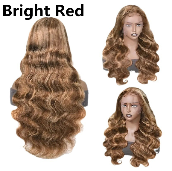 Medium Large Front Lace Wig with Long Curly Waves - Full-Head Style - Image 5