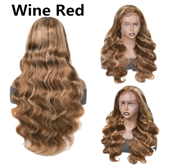 Medium Large Front Lace Wig with Long Curly Waves - Full-Head Style - Image 13