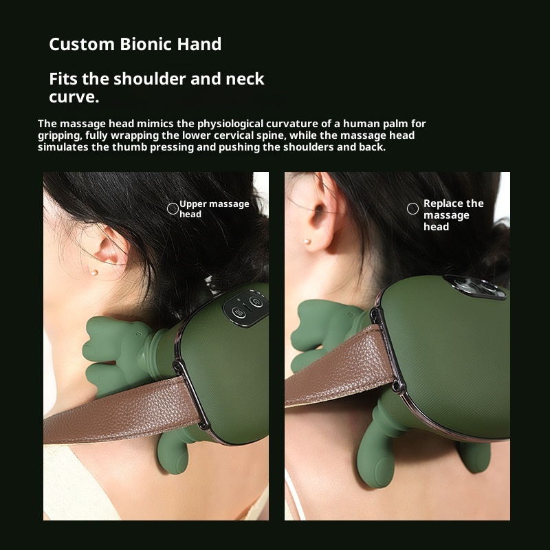 Wireless Electric Neck and Shoulder Muscle Massager - Kneading Shawl for Pain Relief and Relaxation - Image 7
