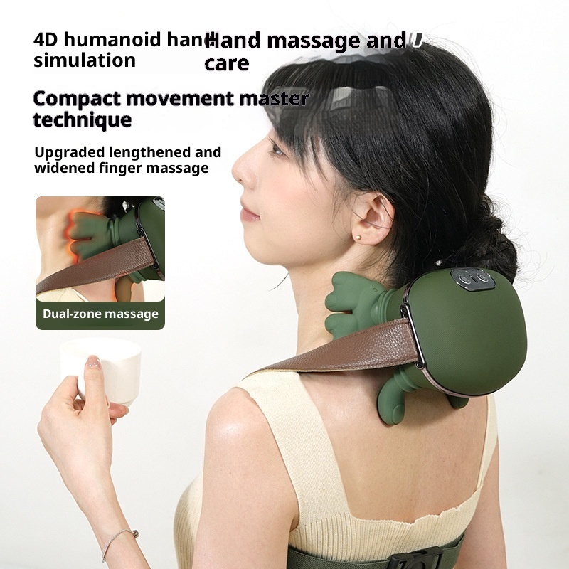 Wireless Electric Neck and Shoulder Muscle Massager - Kneading Shawl for Pain Relief and Relaxation - Image 10