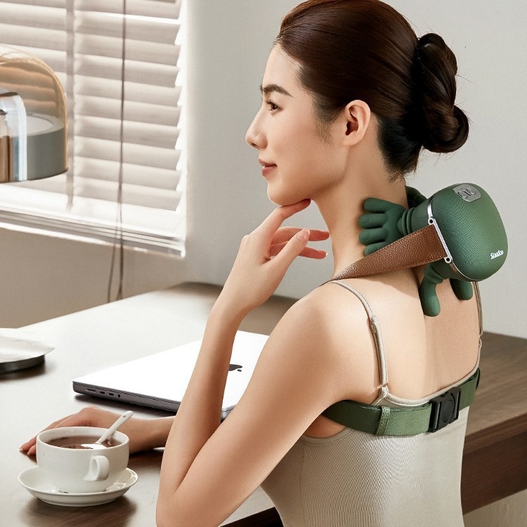 Wireless Electric Neck and Shoulder Muscle Massager - Kneading Shawl for Pain Relief and Relaxation - Image 14
