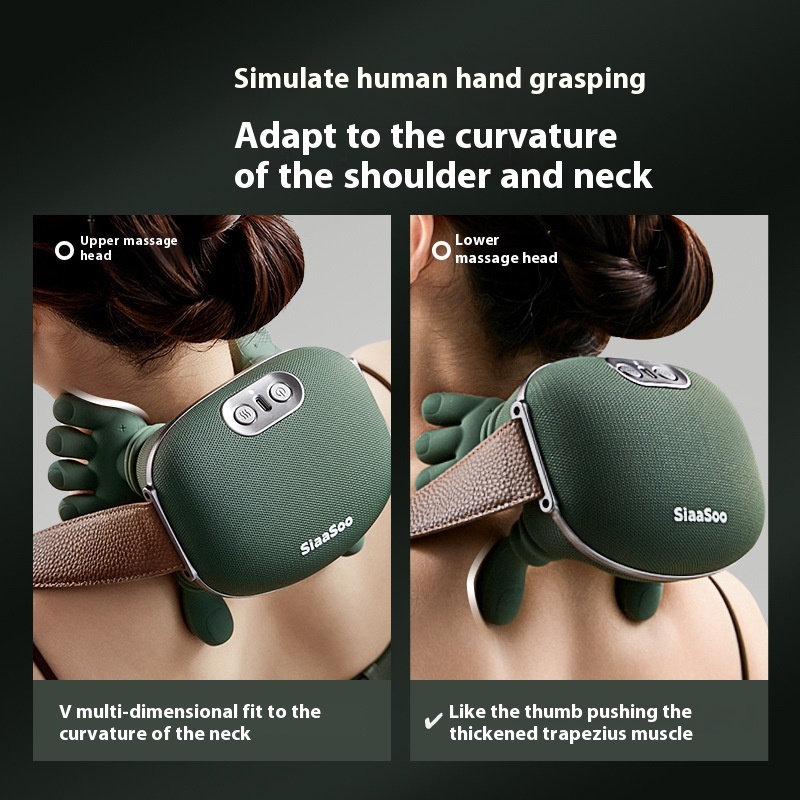Wireless Electric Neck and Shoulder Muscle Massager - Kneading Shawl for Pain Relief and Relaxation - Image 17