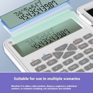 Portable Mini Tablet Scientific Calculator for Accounting & Exams - Student Handwriting Board