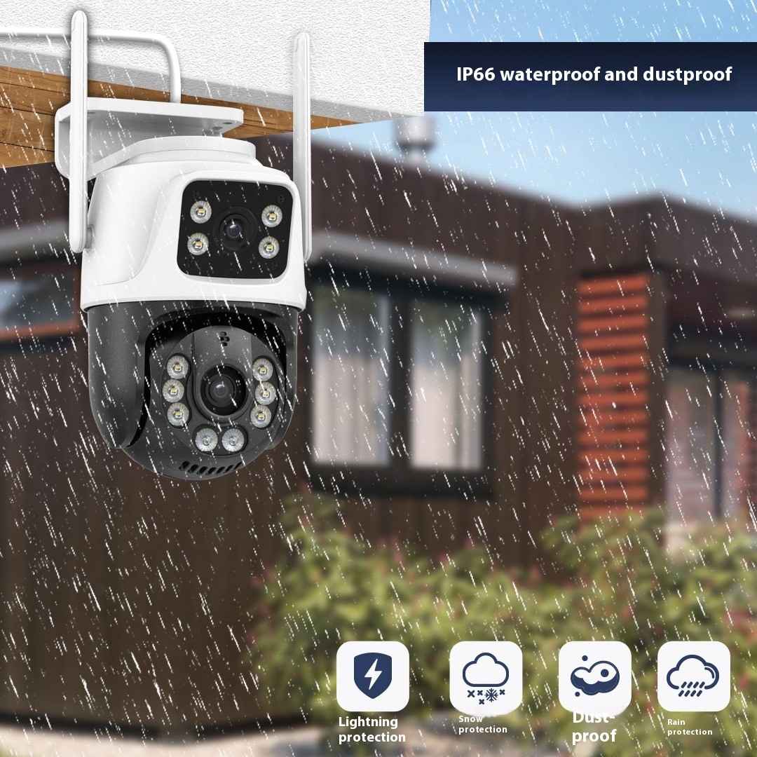 Dual Screen Wireless Monitor for Outdoor Home Use - Remote Viewing Solutions - Image 2