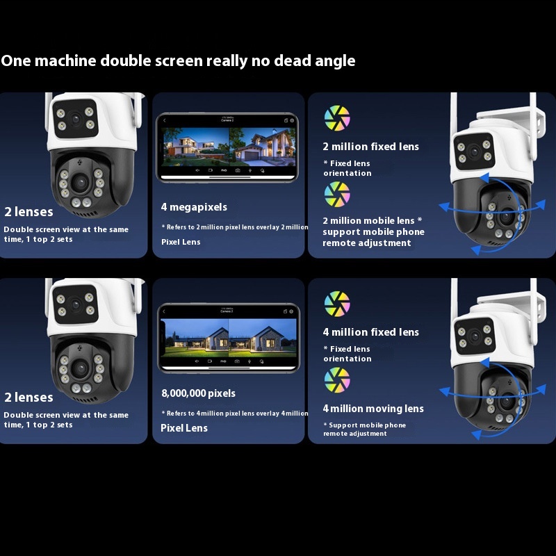 Dual Screen Wireless Monitor for Outdoor Home Use - Remote Viewing Solutions - Image 4