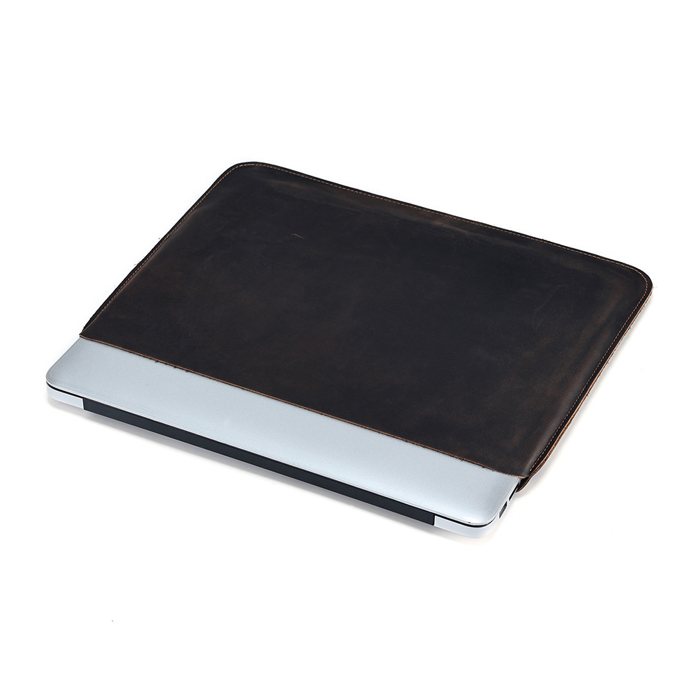 Multi-functional Crazy Horse Leather Horizontal Liner Bag for Computers - Image 6