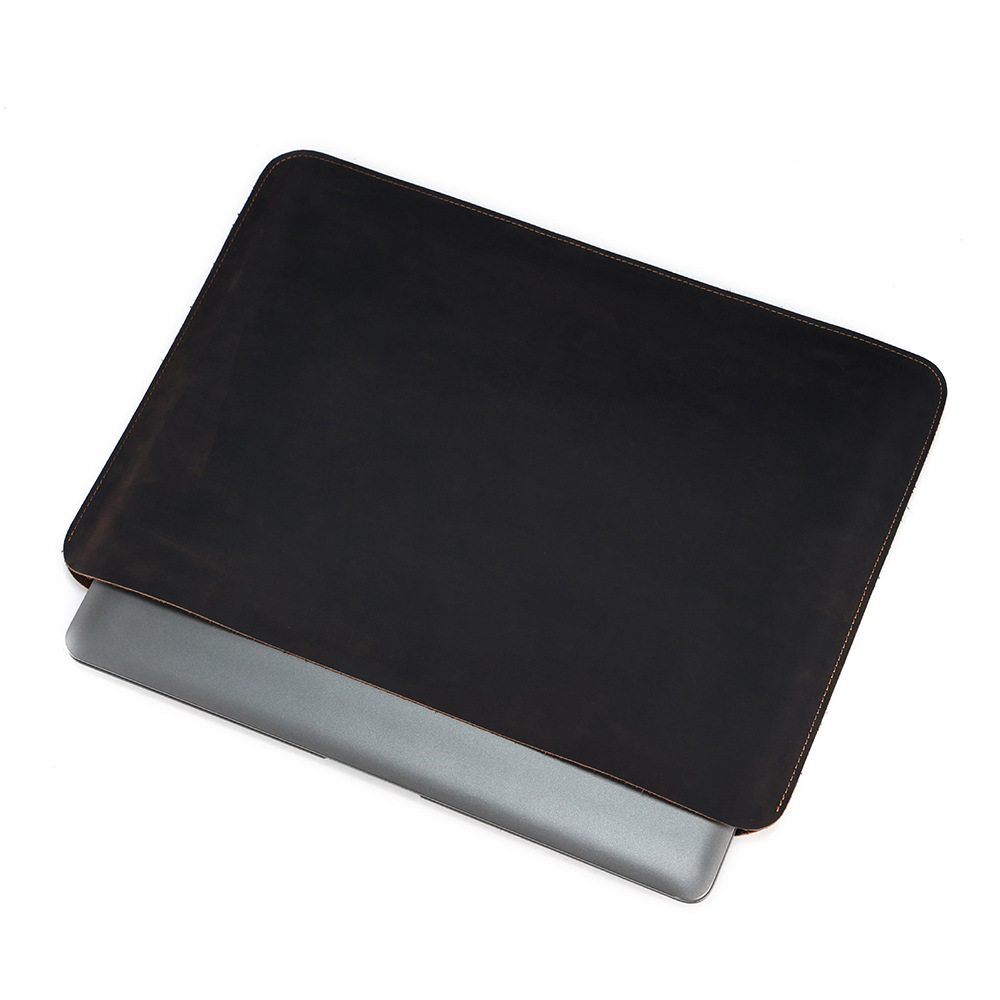 Multi-functional Crazy Horse Leather Horizontal Liner Bag for Computers - Image 7