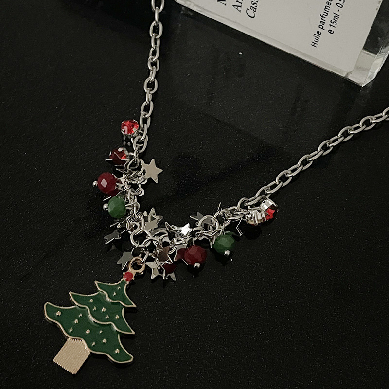 XINGX Christmas Tree Pendant Necklace for Women - Unique Design for the Holidays - Image 3