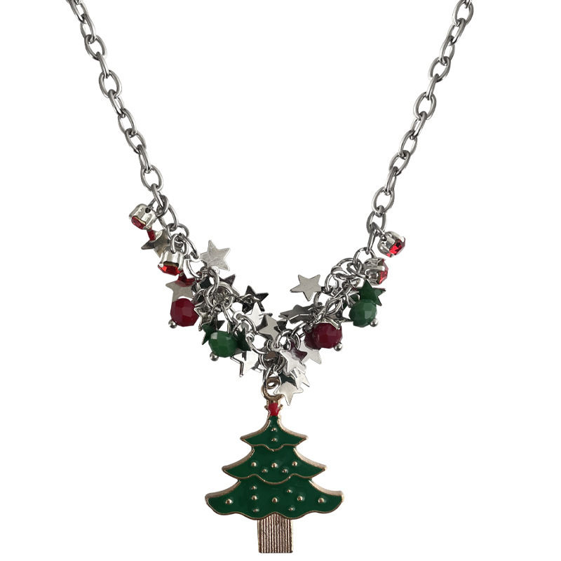 XINGX Christmas Tree Pendant Necklace for Women - Unique Design for the Holidays - Image 5