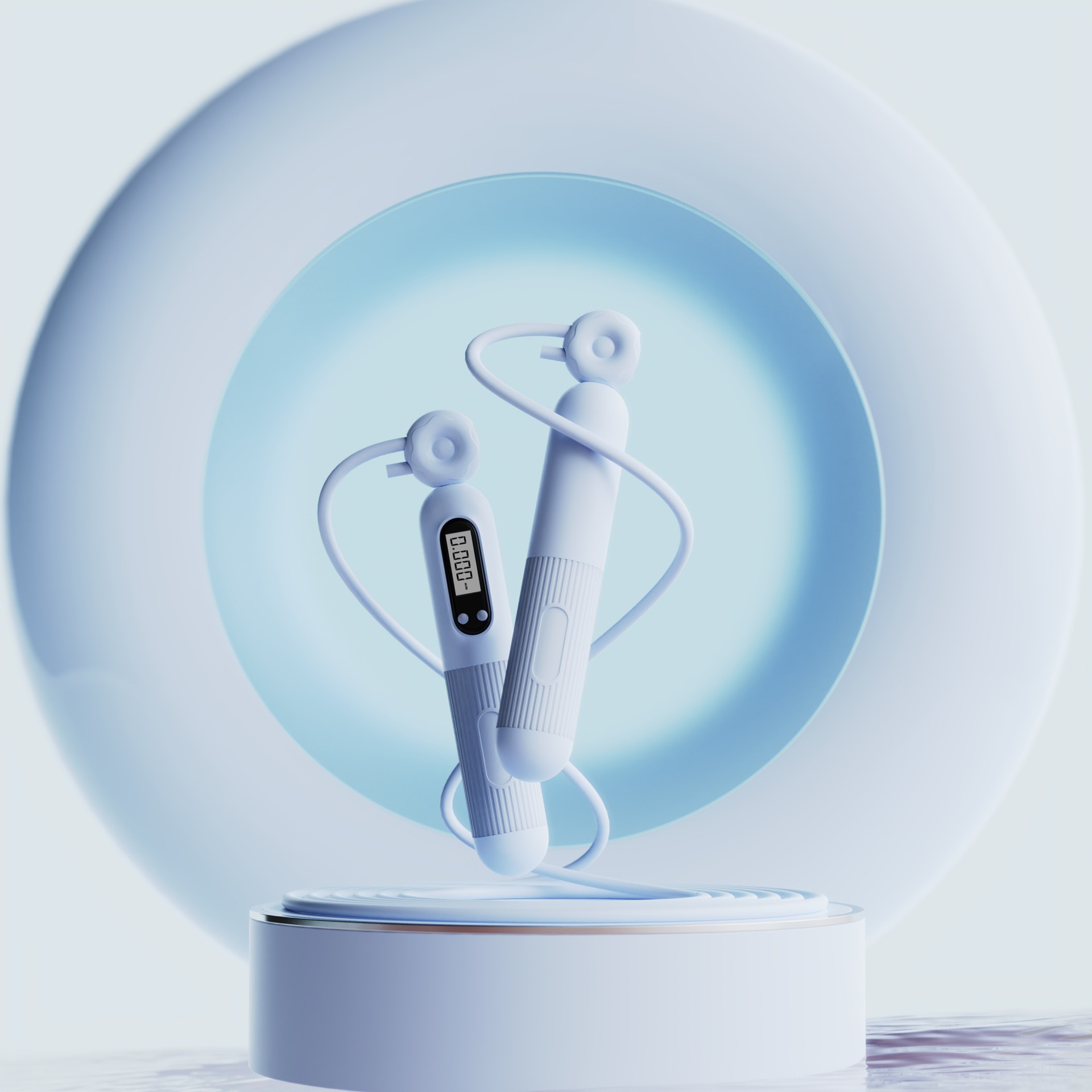 Adjustable Jump Rope with Calorie Counter - Smart Skipping Rope for Fitness and Weight Loss