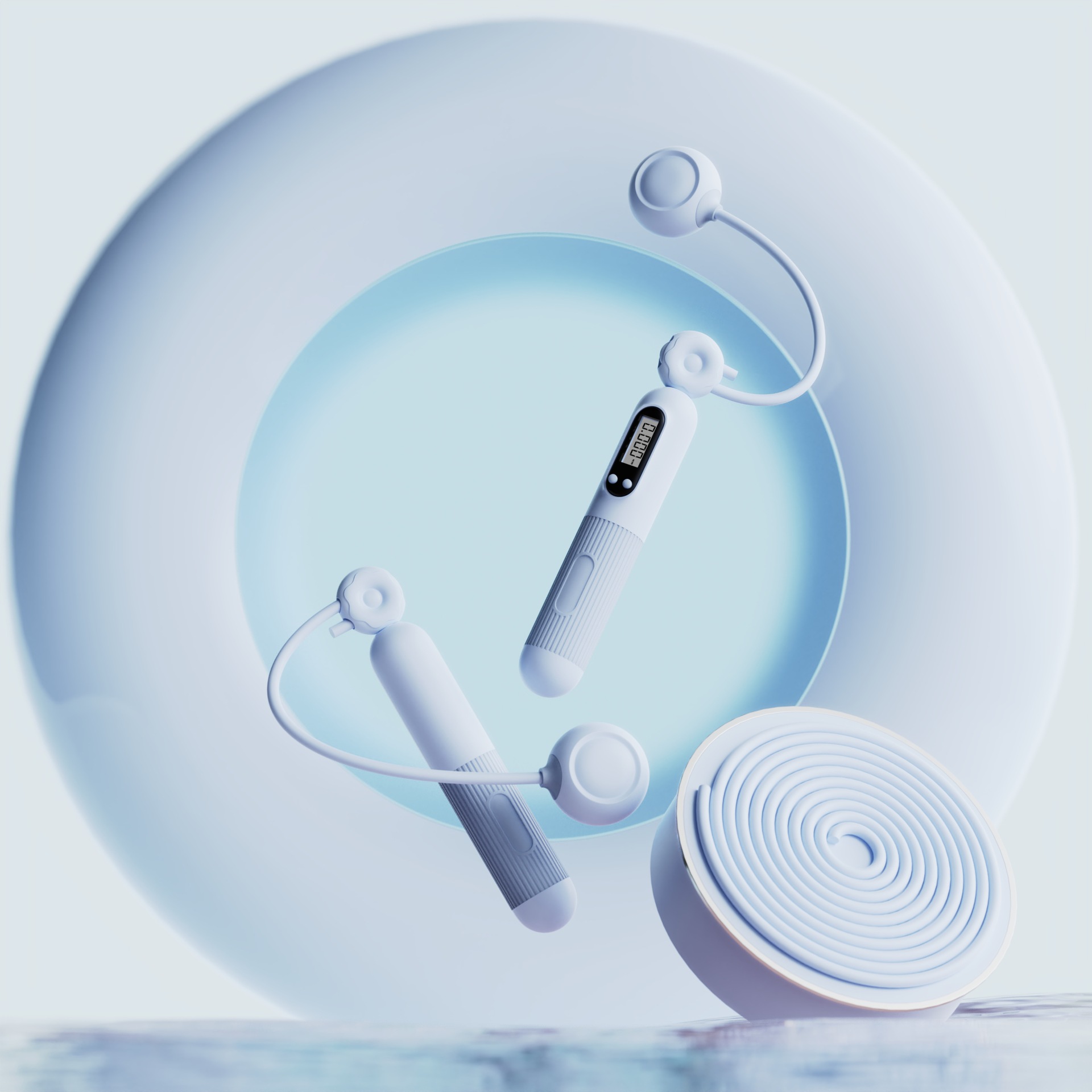 Adjustable Jump Rope with Calorie Counter - Smart Skipping Rope for Fitness and Weight Loss - Image 3