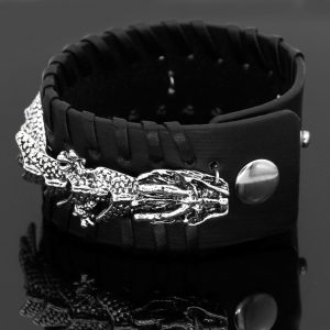 Viking Pirate Kelte Dragon Bracelet - Bold Nautical Jewelry for Adventurers