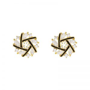 Stylish Temperament Net Red Earrings for Women - 925 Silver Needle Design