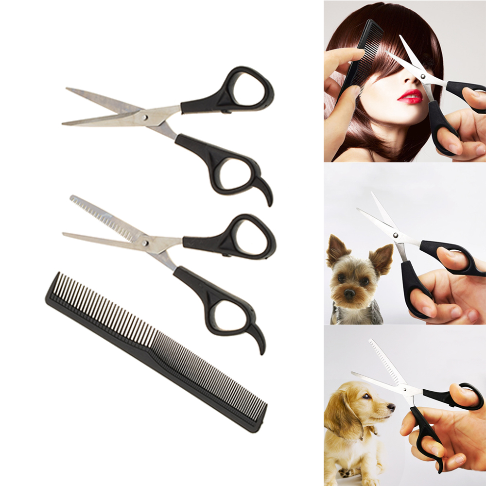 Three-Piece Pet Grooming Set for Kids: Essential Hairdressing Tools - Image 5