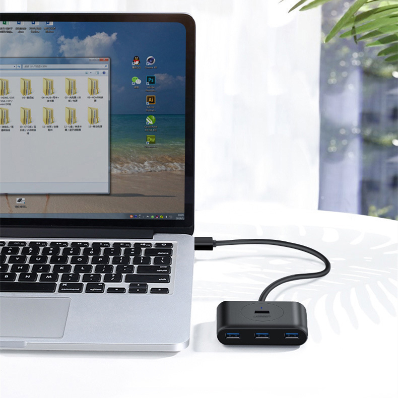Usb Extender 30 Set Cable Separator - One Drag Four Multi-Function Length Expansion Dock - Image 7
