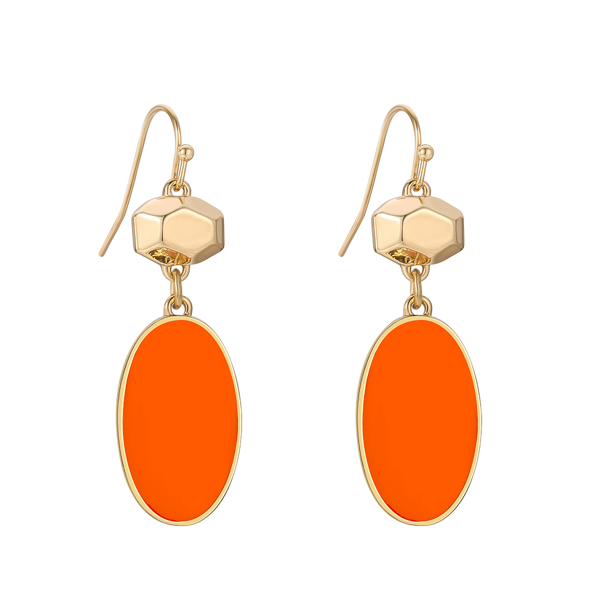 Vibrant Flower Stud Earrings - European & American Summer Style Elegance - Image 4