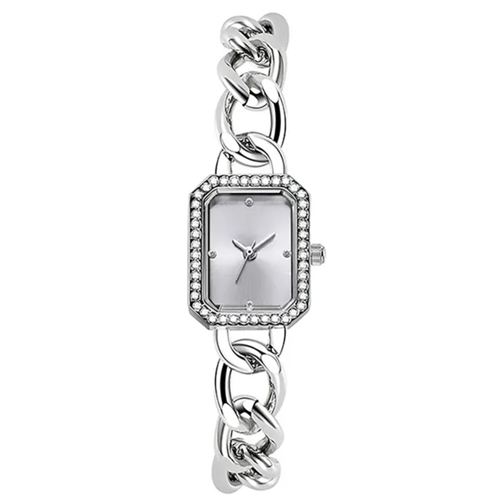 Elegant Classic Rectangular Women's Quartz Watch - Luxury Timepiece - Image 6