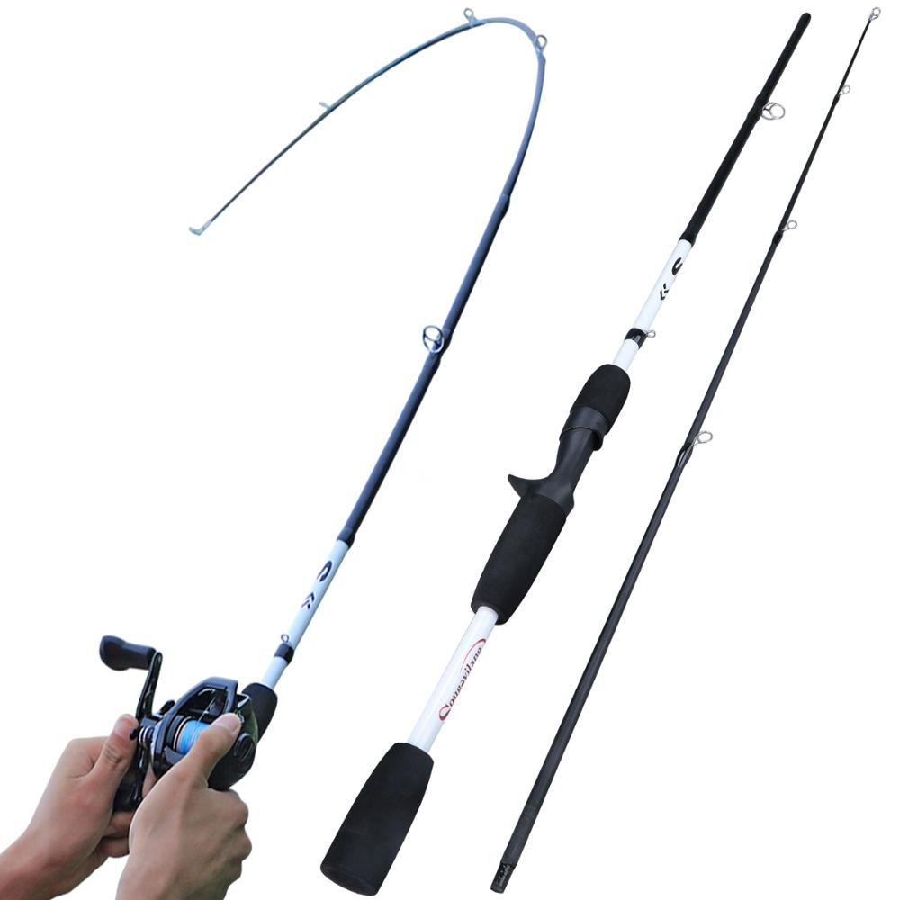 Sougayilang Carbon Fiber Spinning & Casting Fishing Rods - Lightweight & Durable