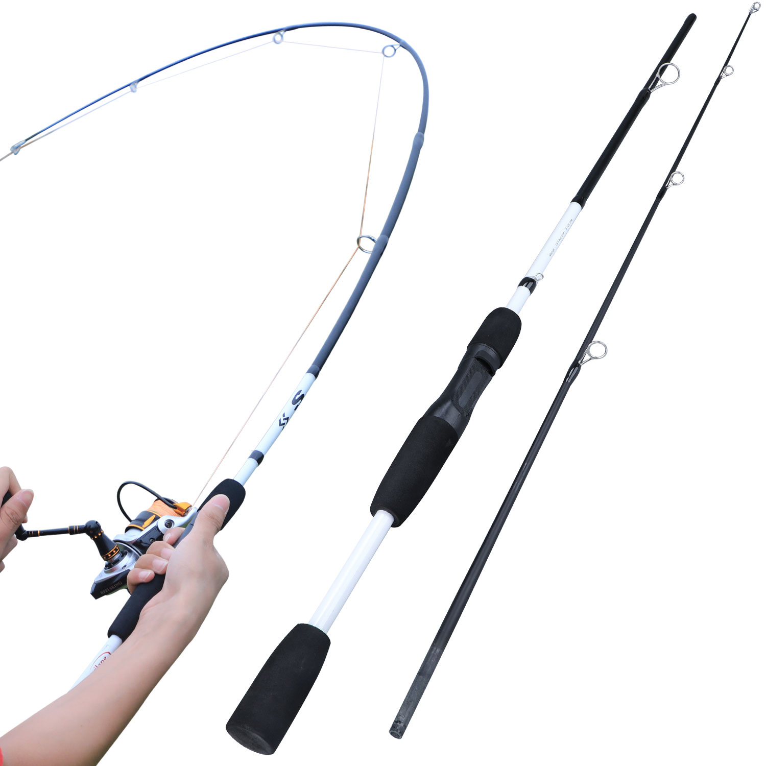 Sougayilang Carbon Fiber Spinning & Casting Fishing Rods - Lightweight & Durable - Image 3