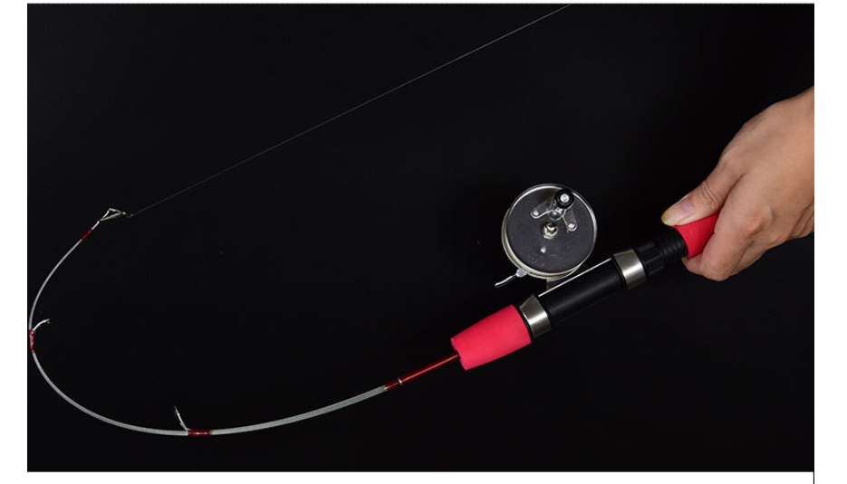 Hai Rod Solid Ice Fishing Tackle Set for Lu Ya Enthusiasts
