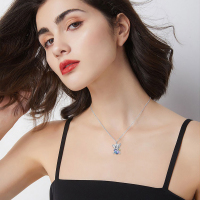 Sterling Silver Elephant Urn Necklaces - Heart Cremation Memorial Keepsake Jewelry Gifts for Women - Image 4