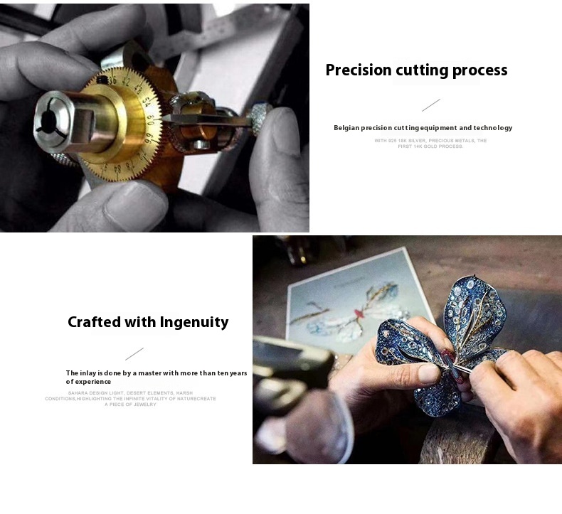 S925 Silver Inlay Pendant - Trendy Hip Hop Jewelry for Style and Elegance - Image 3