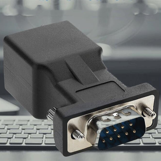 VGA to RJ45 Male Adapter - High-Quality VGA to RJ45 Converter