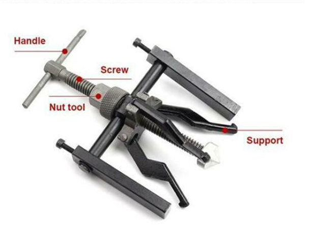 3-Claw Bearing Puller Tool for Efficient Bearing Disassembly and Repair - Image 2