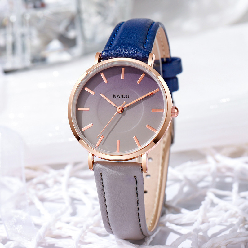 Trendy Korean Fashion Women's Watch with Creative Color Matching Design - Image 6