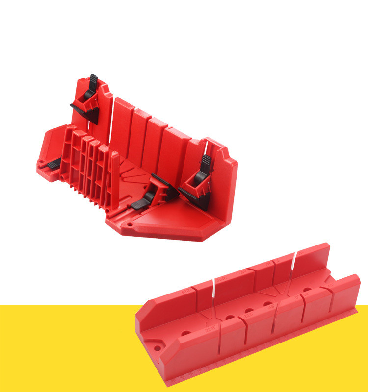 DURATEC Dexun Multi-Functional Woodworking Miter Saw Cabinet with 45° Angle Box Clip and Precision Gauge - Image 4