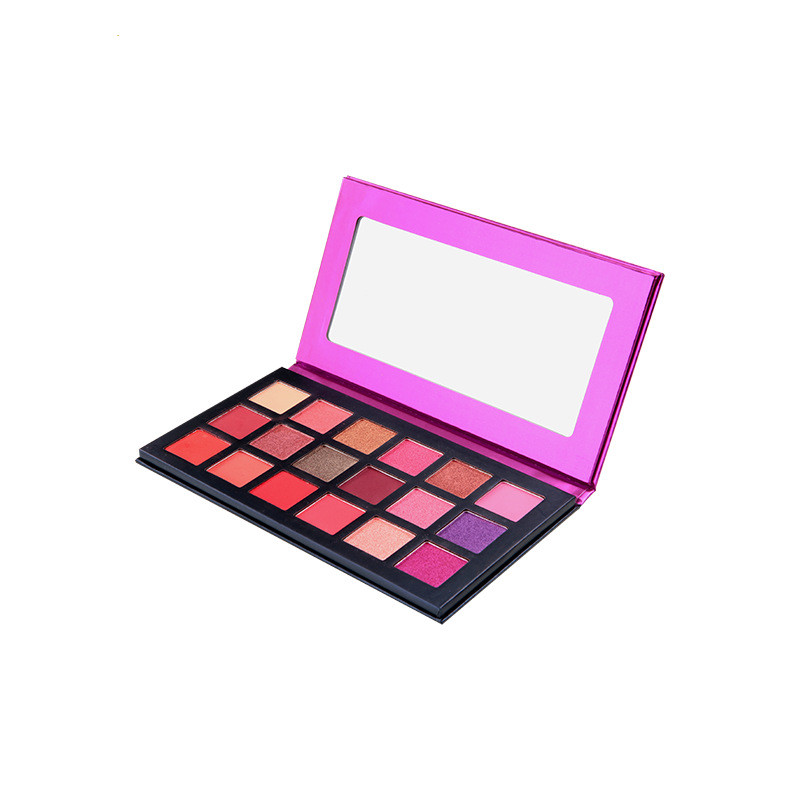 18-Color Square Eyeshadow Palette - Vibrant Shades for Stunning Looks - Image 5