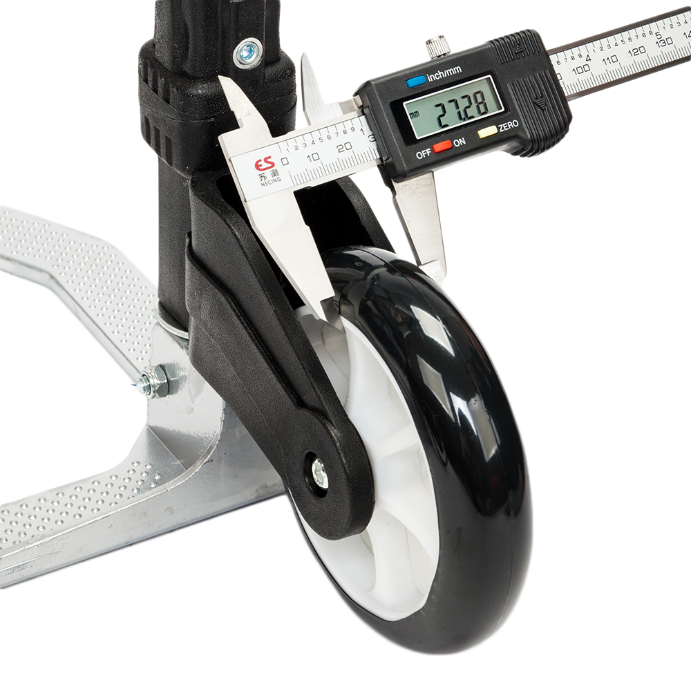 Portable Foldable Telescopic Trolley - Black Driver's Cart & Luggage Cart - Image 7