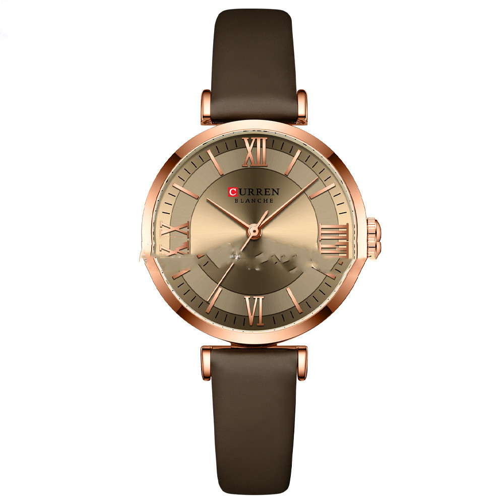 Elegant Ladies Small Dial Quartz Business Watch with Roman Numerals - Image 4