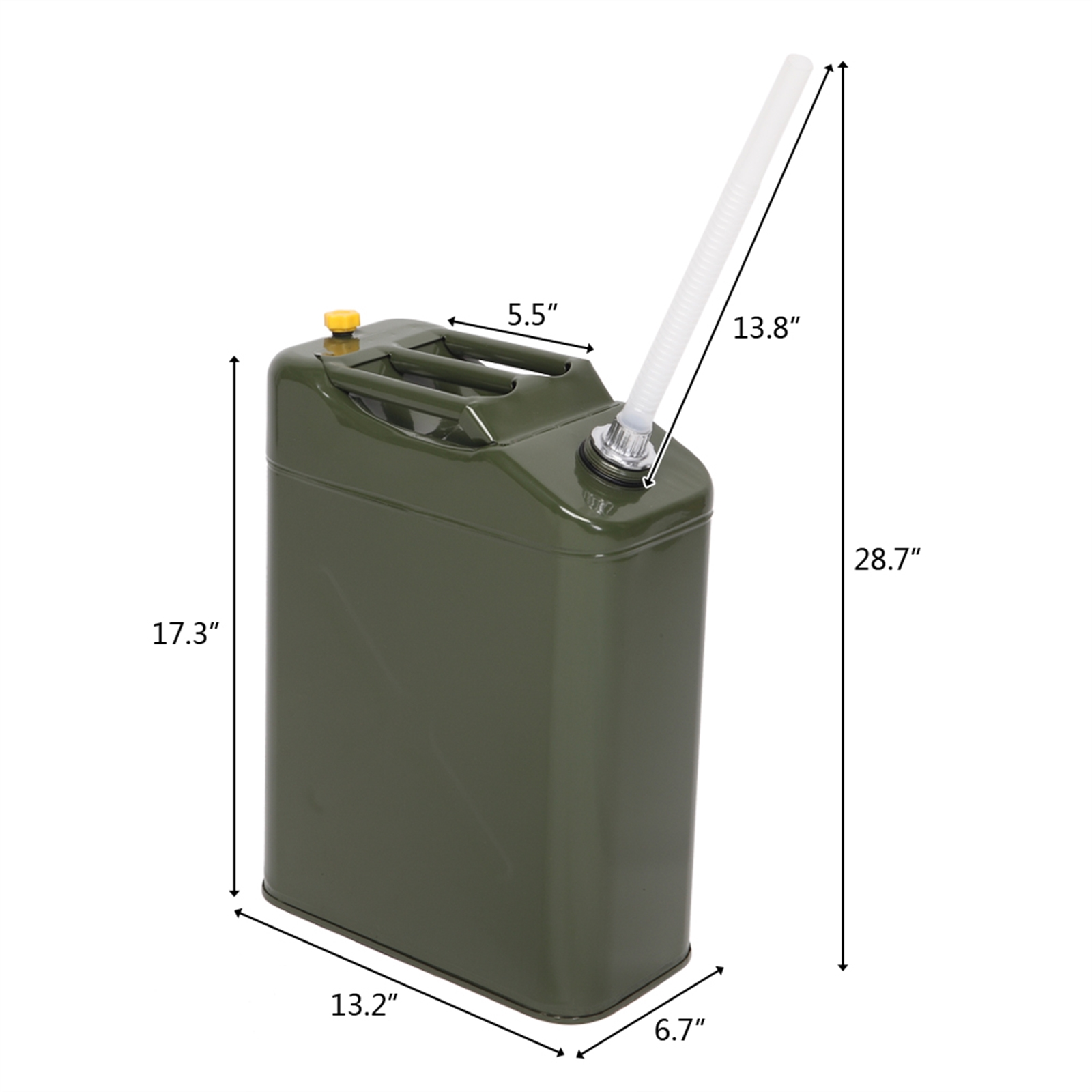 20L Green Iron Oil Drum - 0.6mm Heavy-Duty Storage Solution - Image 15