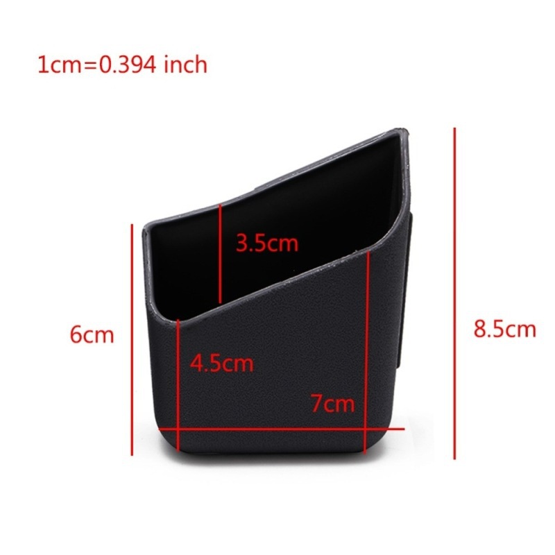 2-Pack General Auto Parts Glasses Storage Boxes - Black Holder for Easy Organization - Image 2