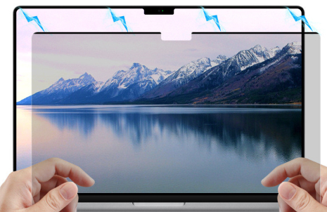 16 Inch Magnetic Privacy Notebook Screen - Enhanced Privacy Film - Image 8