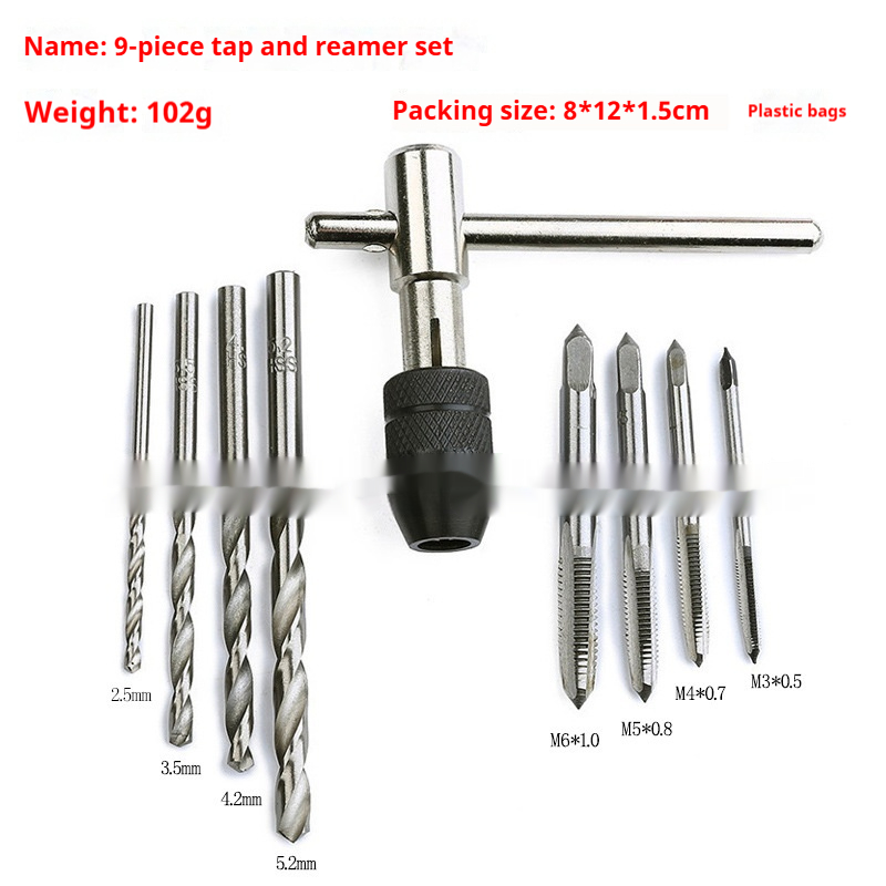 Twist Drill and Thread Tap Combination Set for Precision Drilling - Image 7