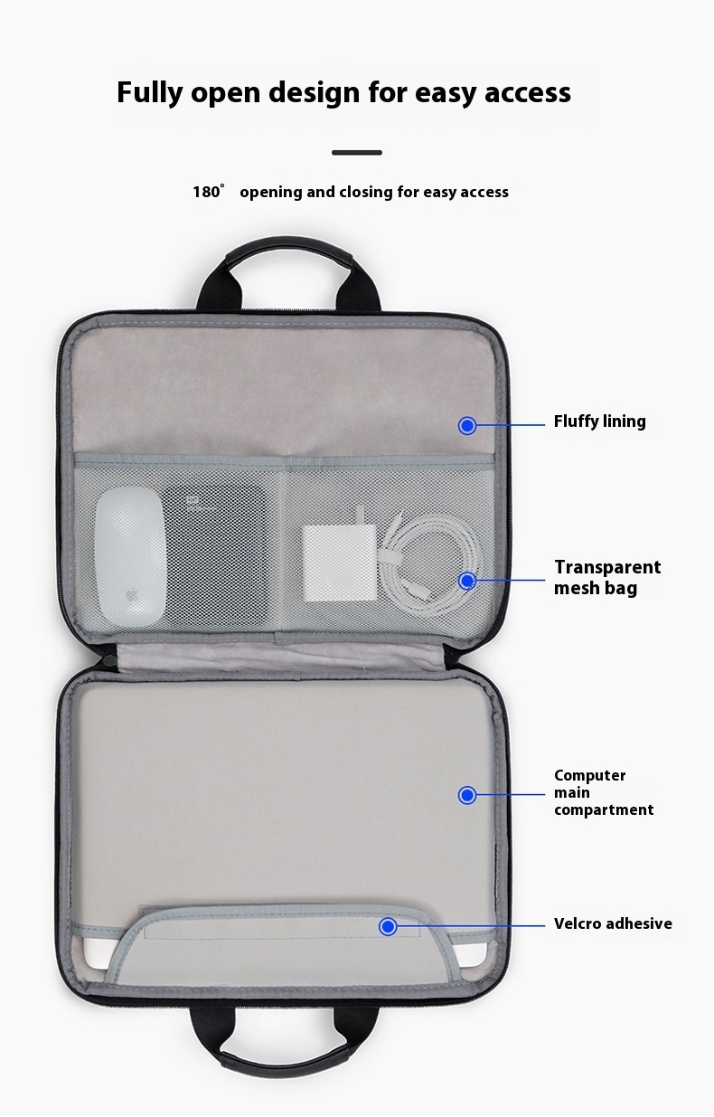 Encapsulate Full Open & Close Laptop Bag for Men and Women - Business Essential - Image 4