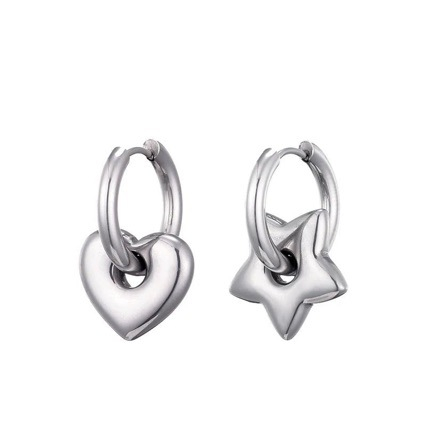 XINGX Stainless Steel Glossy Earrings - Stylish and Durable Jewelry - Image 12