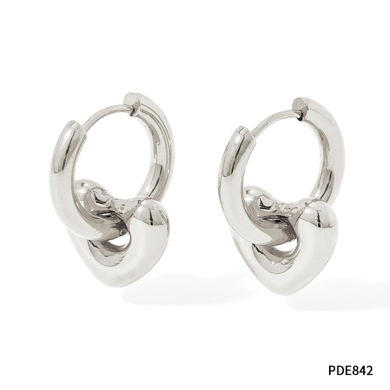 XINGX Stainless Steel Glossy Earrings - Stylish and Durable Jewelry - Image 19
