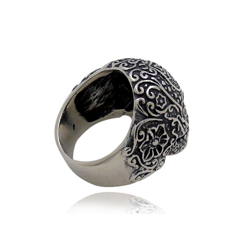 Trendy Men's Hip Hop Skull Ring - Unique Punk Personality Jewelry - Image 5