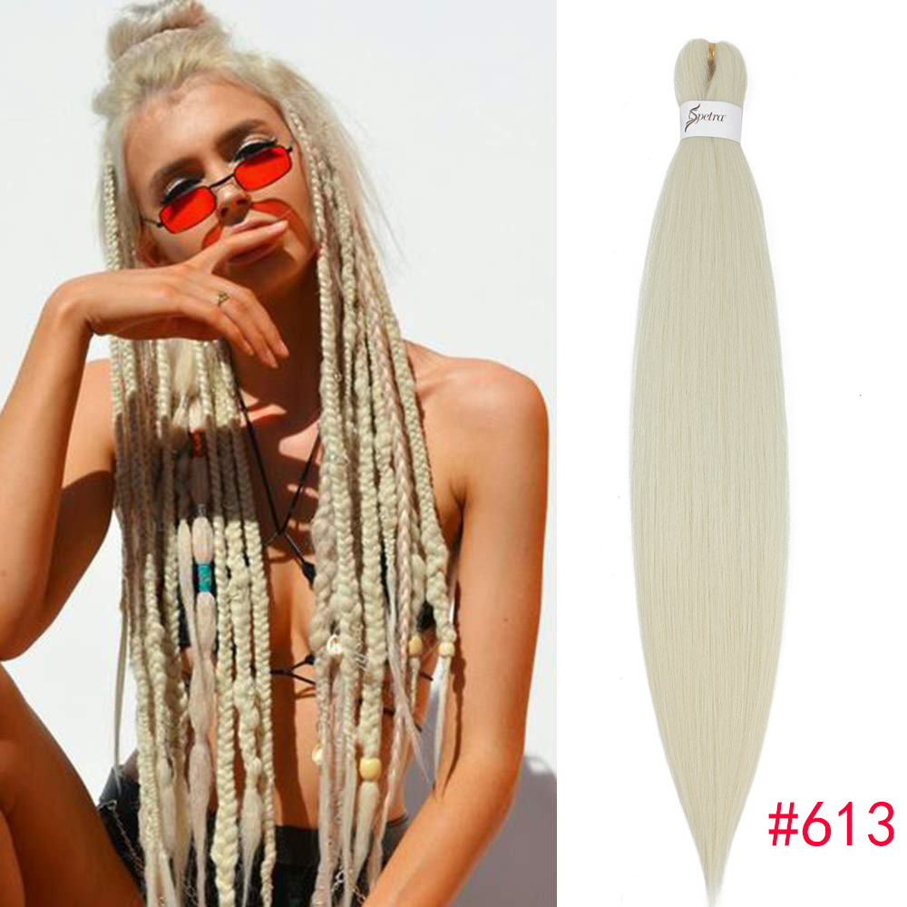 PVC Low Temp Flame Retardant Fluffy Pull Block Big Braid Styling Wig - Image 3